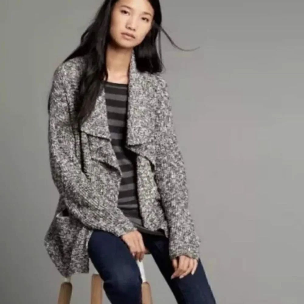 Eileen Fisher Baby Alpaca Cardigan Sweater Size XS